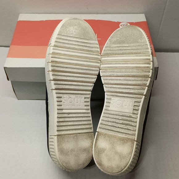 Soul Naturalizer Women Blackr Tia Slip On Fashion Sneaker Size 8.5 M - Picture 9 of 11